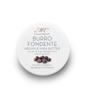 BURRO FONDENTE OLIO DI ARGAN E BURRO DI KARITE’